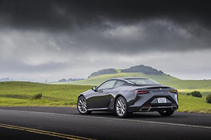 Lexus LC 500h rear 2