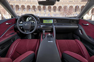 Lexus LC 500h interior