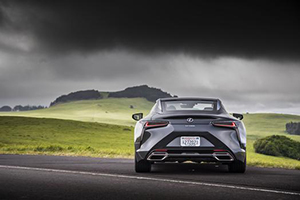 Lexus LC 500h rear